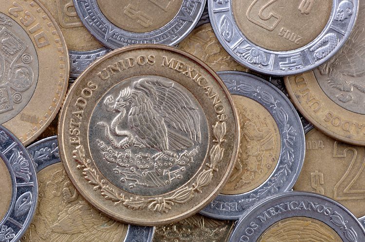 因美元走强，美元兑墨西哥比索上涨至19.50附近的三天新高
